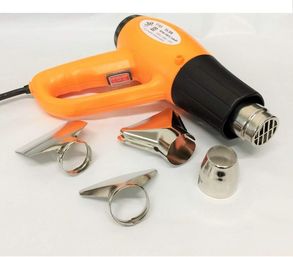 UL 1200 Watt 4 Nozzles Electric Heat Gun Strip Paint Shrink Wrap Decals