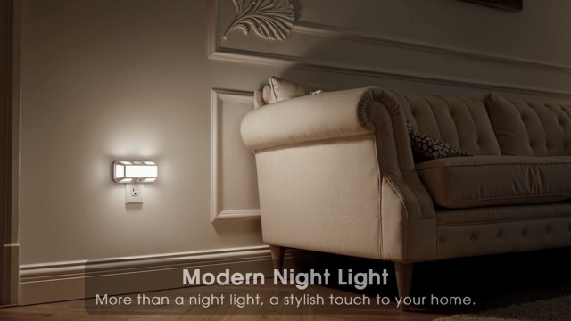 Image of L LOHAS LED Bright Night Lights Plug into Wall, 0-250LM LED Night Light | Dusk to Dawn Sensor, 2W Dimmable Night Light, Daylight 5000K for Bathroom, Adults, Hallway, Bedroom, Stairway