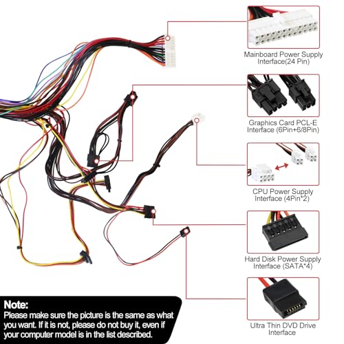 Fuente de alimentación LXun 460W compatible con Dell XPS miniatura 4