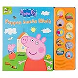  Peppa Pig - Peppas bunte Welt - Interaktives Pappbilderbuch mit 10 lustigen Geräuschen
