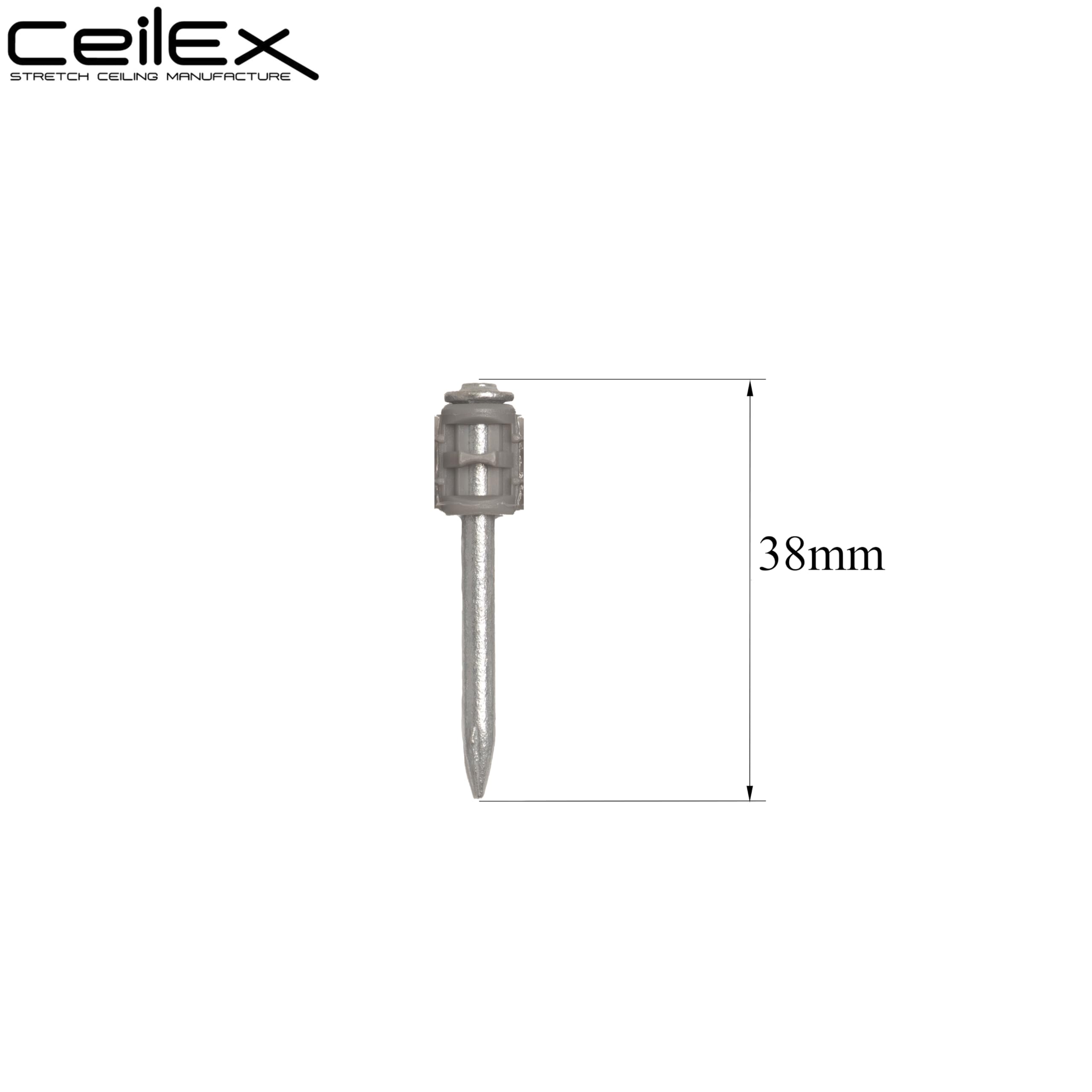 Hilti Concrete Nails - 100 Collated 1-1/2 Inch -3 Hilti Concrete Nails - 100 Collated 1-1/2 Inch -3