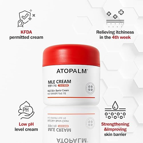 Miniatura 3 de ATOPALM  Crema para el eccema MLE  Loción Premium para bebés recién nacidos  Hidratante para la cara y el cuerpo del bebé para la barrera de la piel
