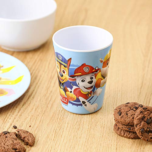 Zak Designs Paw Patrol Dinnerware Set Includes Plate, Bowl, Tumbler And Utensil Tableware Bpa-Free Made Of Durable Melamine Material And Perfect For Kids, 5Pc #TOP2