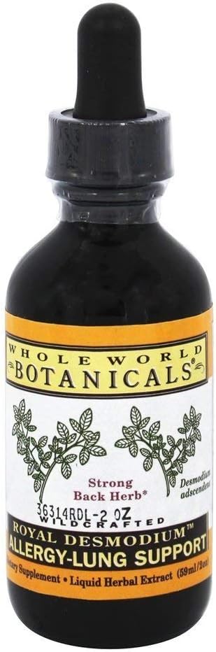 Whole World Botanicals, Royal Peruvian Allergy Formula, 2 Ounce