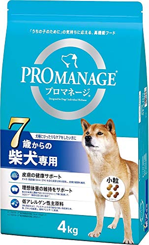 プロマネージ 7歳からの柴犬専用 4kg×3個【まとめ買い】