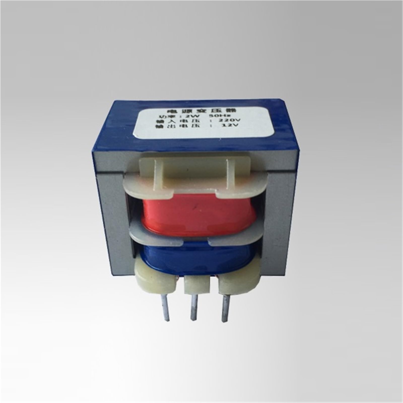 Transformateur EI 28 19 2VA AC 220V vers AC 15V basse tension 5 pôles