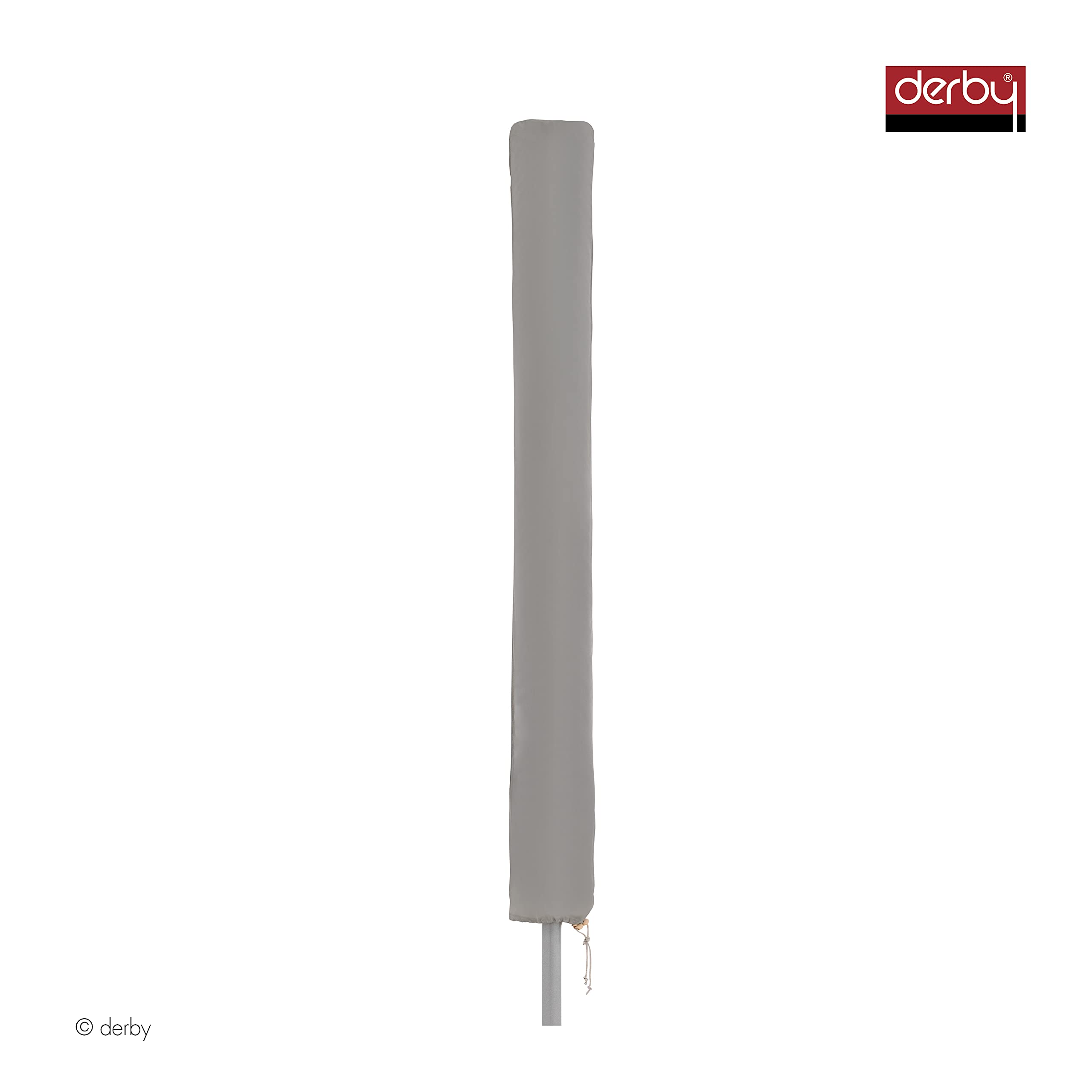 Custodia Protettiva Per Ombrellone Da Giardino Doppler Expert, Fino A 350 Cm, Con Asta E Borsa, Grigio