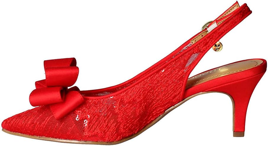 J Renee Yazmine Womens Pump 10 CD US Red