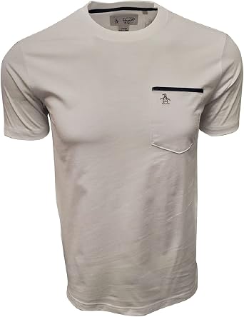 Original Penguin Mens Pocket Crewneck T-Shirt