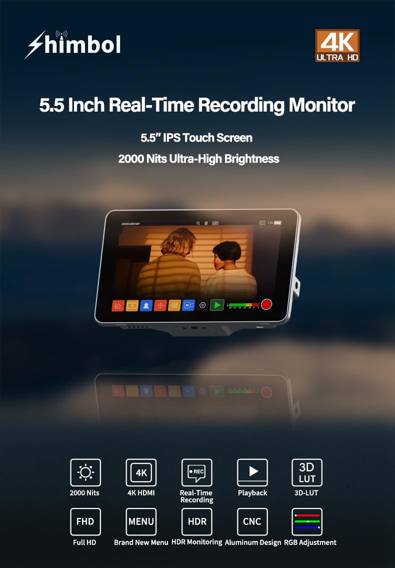 Shimbol Memory I 5.5インチ 3D LUT 4K HDMI Amazon.co.jp: 【国内正規品】Shimbol Memory I 5.5インチ 3D LUT 4K