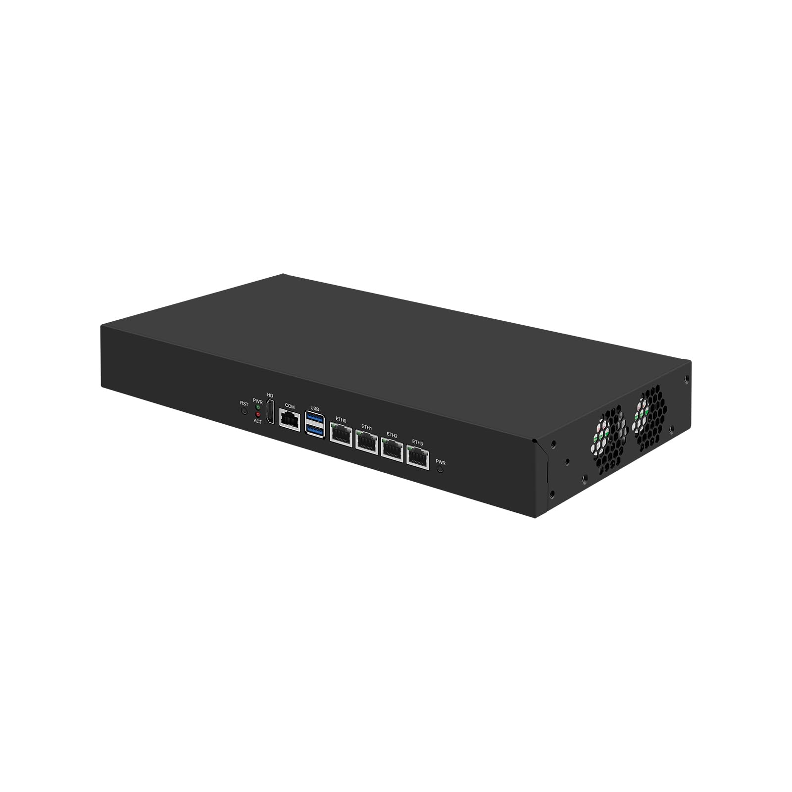 Firewall Hardware 13 Inch Appliance, PFSense, OPNsense, VPN, Router PC, N150, RJ72, 4 x 2.5GbE LAN, Console, HDMI, VGA, Dual SIM Slot, TPM2.0, 16G RAM, 512G SSD