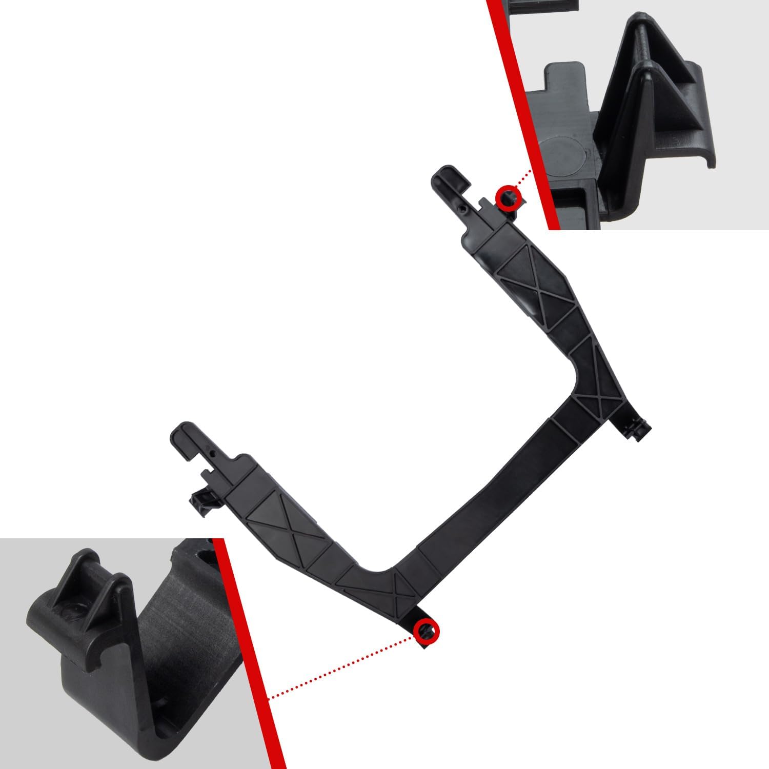 Seat Back Panel Reinforcement Bracket for 2014-2020 Chevrolet Silverado Sierra 1500 2500 3500 Suburban Tahoe Yukon Cadillac Escalade, Replace 927-900 GM Seat Repair Kit with Replacement Clips Included