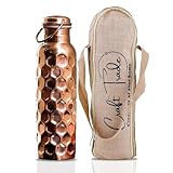 Craft Trade 100% Pure Copper Water Bottle 34 Oz...