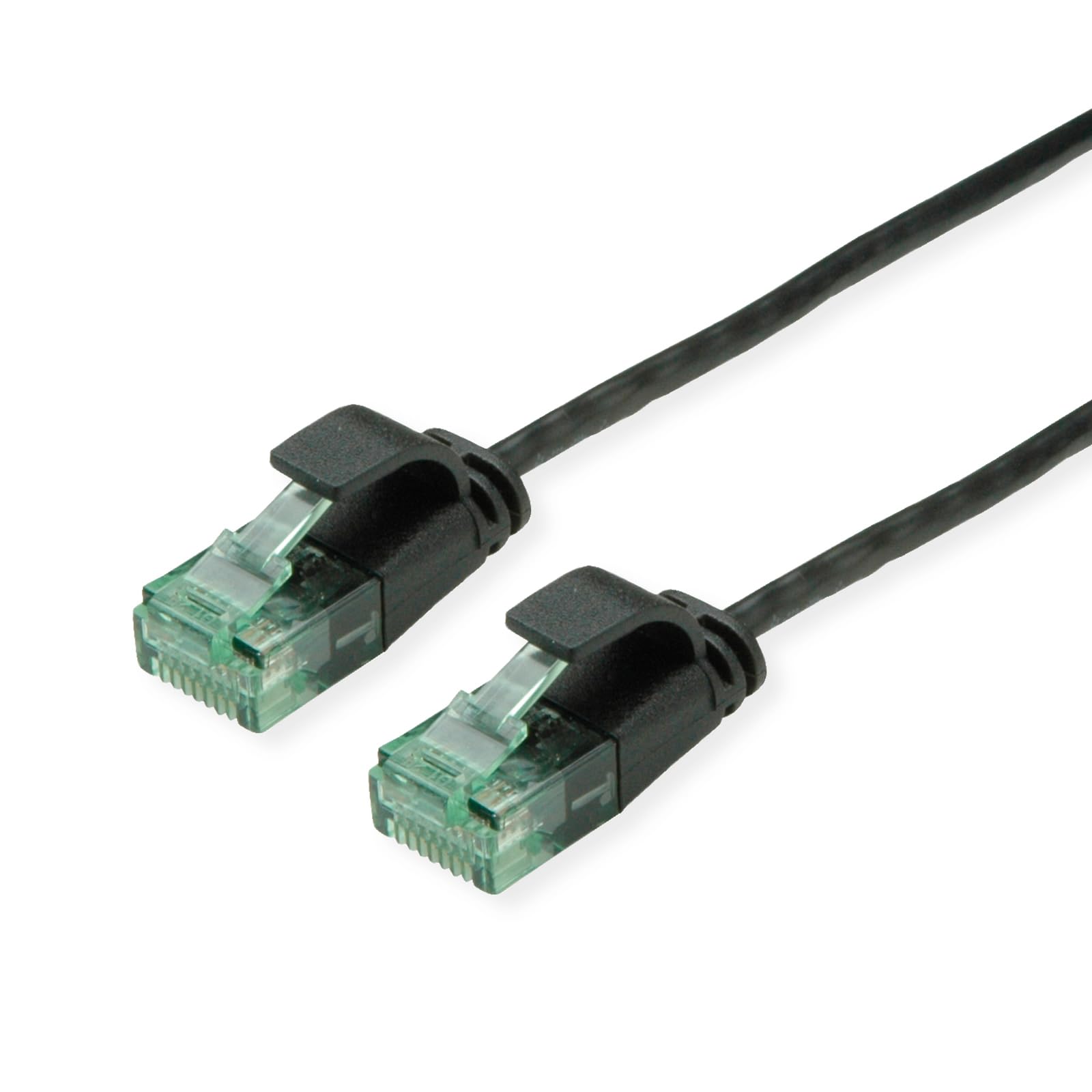 ROLINE RM UTP DataCenter Câble patch Cat.6A (Class EA), slim, noir, 3 m