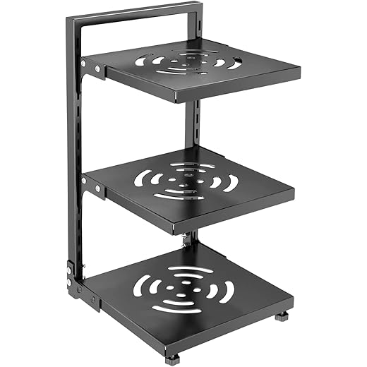 Ash & Roh 3 Tier Metal Storage Rack