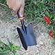Gartenkelle Handschaufel Schwer Handkelle mit ergonomischem Griff Rostbeständige Gartenwerkzeuge Kleiner Spaten zum Pflanzen, Umpflanzen, Jäten, Bewegen und Glätten des Bodens - Geschenk für Gärtner