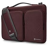 tomtoc 360 Protective Laptop Shoulder Bag for 15.6 Inch Acer Aspire 3/5/7 Laptop, HP Pavilion 15.6, Dell Inspiron 15 3000, 15.6 ASUS ROG Zephyrus and ASUS Lenovo Samsung 15 Inch Notebook