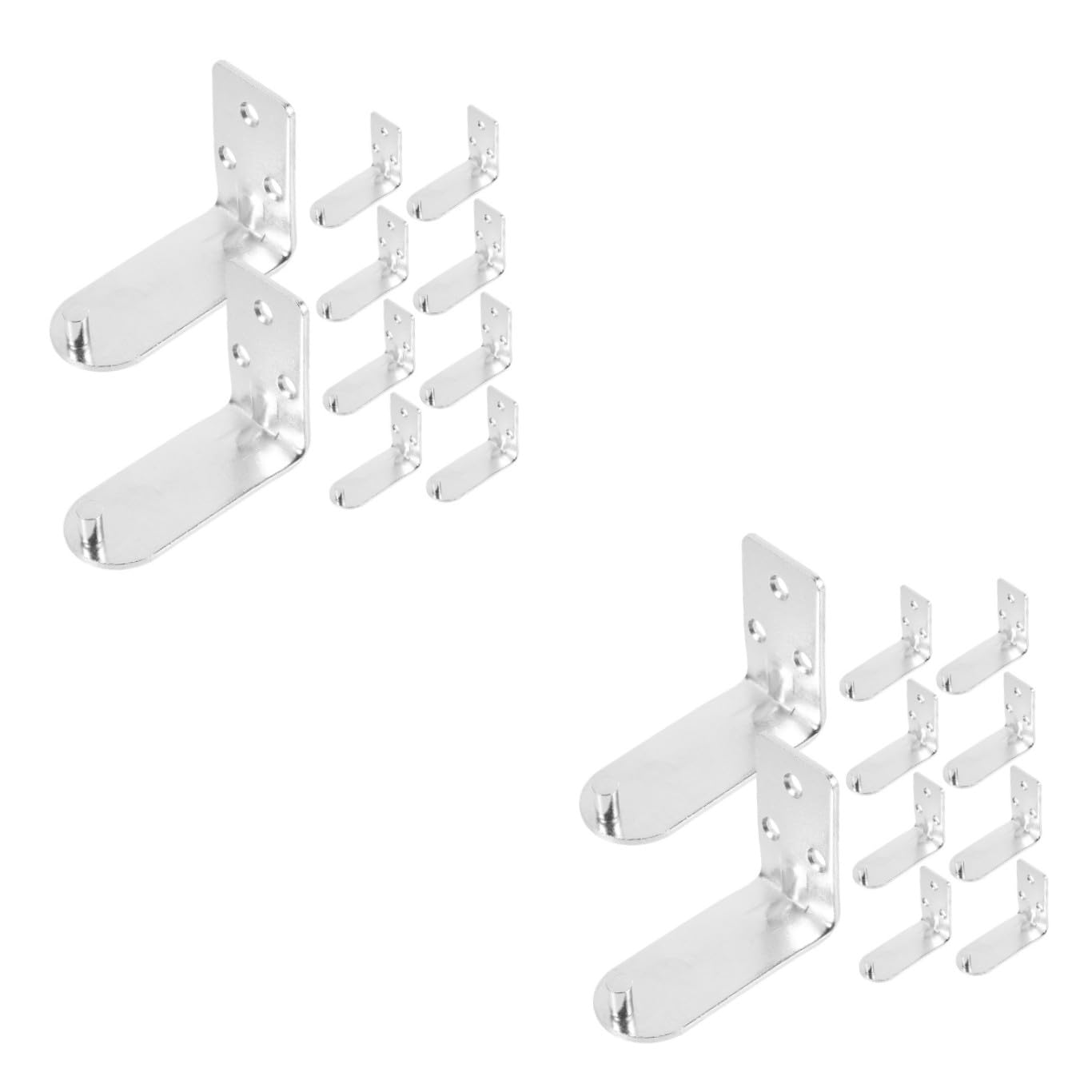 SHINEOFI 2 Series Soporte De Pared Extintor De Incendios Tipo Montaje Y Seguro De Soporte Metálico Resistente Y Seguridad 10 Piezas*2