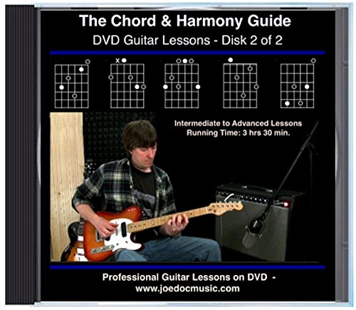 The Chord & Harmony Guide for Guitar - DVD#2 Interm. - Adv. Concepts: Harmonizing Melodies, Chord Substitution, Quartal Harmony +