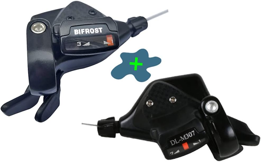 BIFROST MTB Triple 3 x 7 Speed Shift Mountain Bicycle Conjoined DIP 7 Speed Thumb-tap