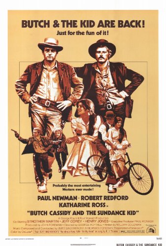 Butch Cassidy and the Sundance Kid Poster B 27x40 Paul Newman Robert Redford Katharine Ross