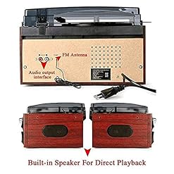 Tourne-Disque, Tourne-Disque de boîte à Musique, avec Cartouche Technica, Radio FM, entrée AUX pour Smartphones RCA Chaque Famille - Les Beatles, Paul McCartney, John Lennon, RIngo Starr, George Harrison Tourne-Disque, Tourne-Disque de boîte à Musique, avec Cartouche Technica, Radio FM, entrée AUX pour Smartphones RCA Chaque Famille – Image 2