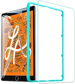ESR Screen Protector for iPad mini 5 2019/iPad mini 4 2015 Released, [1 Pack][Free Installation Frame], [Scratch-Resistant] 9H Hardness HD Clear Premium Tempered Glass Screen Protector, 1 Pack