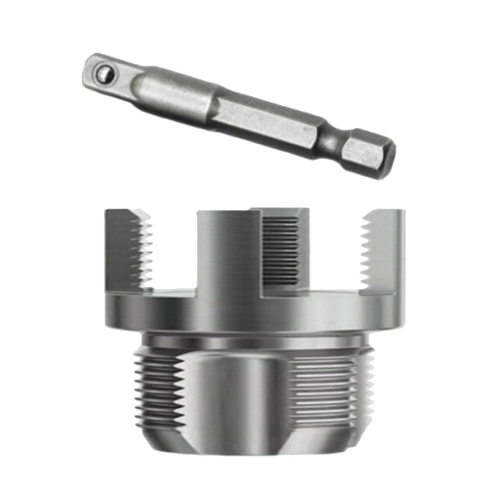 Pipe Threading Tool, PVC Pipe Threader 1 ' ' DN25 Internal & External Pipes Threading Tool for Water Plumbing Threader