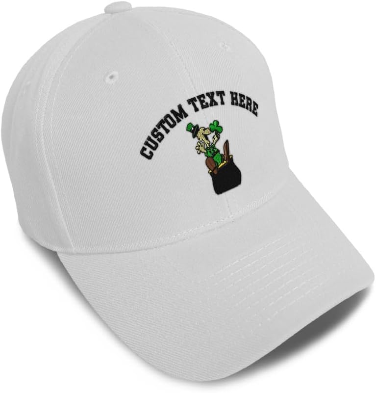 Speedy Pros Kids Toddler Baseball Cap Irish St. Patrick's Day Leprechaun with Gold Boys Caps & Girls Caps Cotton