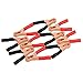 HuaHuiYuan 5 Pairs 50A Vehicle Car Insulated Battery Test Alligator Clips (5Red+5Black)