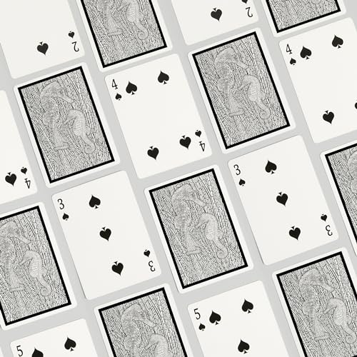 Lantern Press Seahorses, Baraja de 52 Cartas Póker miniatura 4