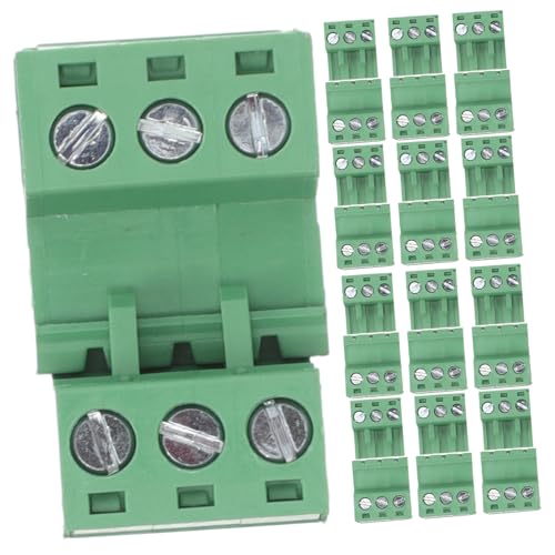 Bornes de connexion à vis PCB 3 broches 5,08 mm MAGICLULU pour câblage de panneau