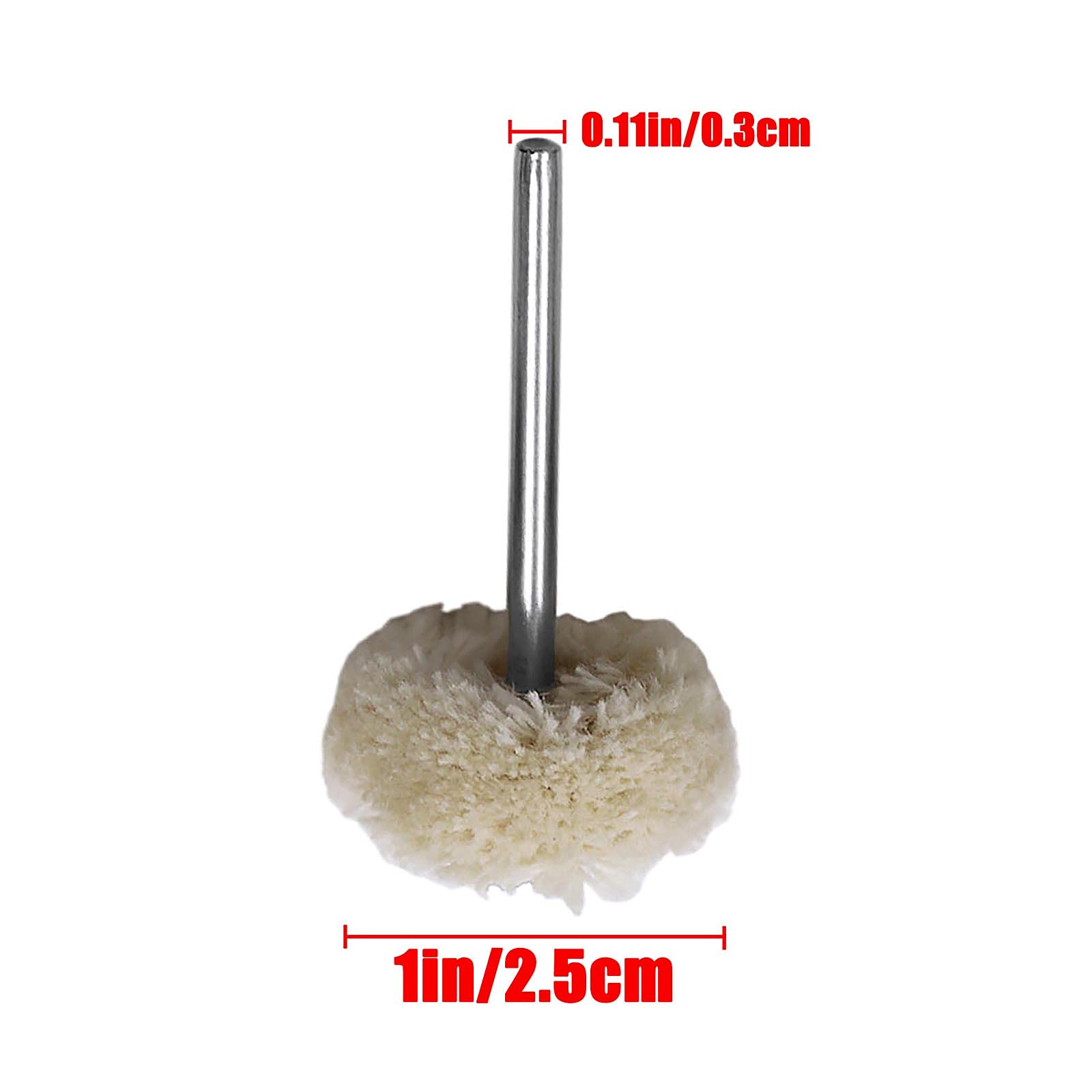 20 Disques De Polissage Pour Perceuse - En Flanelle, Pour Métal, Bijoux, Verre - Compatible Dremel
