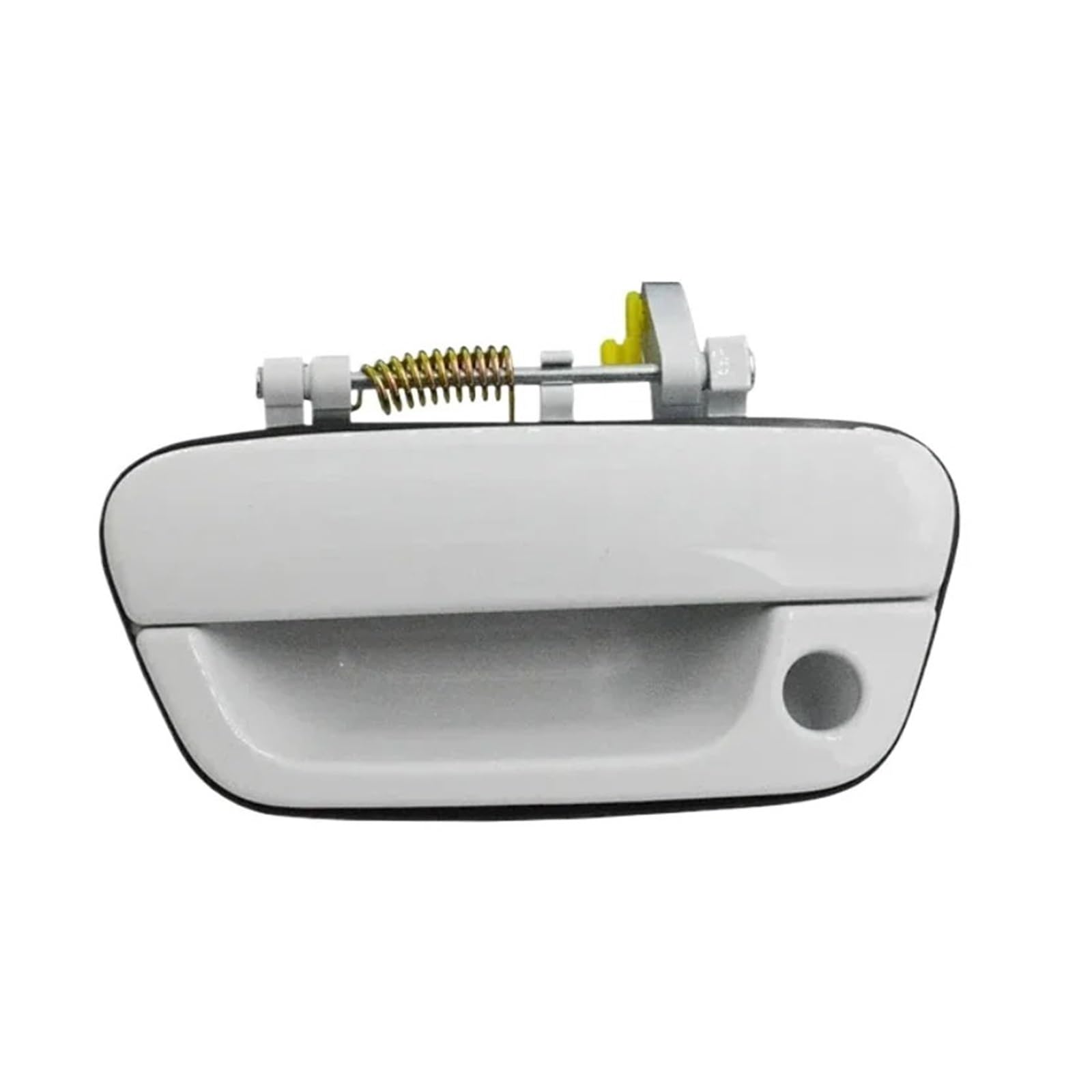 Pacsci Front Left White Car Outer Door Handle For Chevrolet For Sparks Beat 95964943 95964944 Car Left Or Right Outside Door Handle Hatchback Sedan(Front Left White)