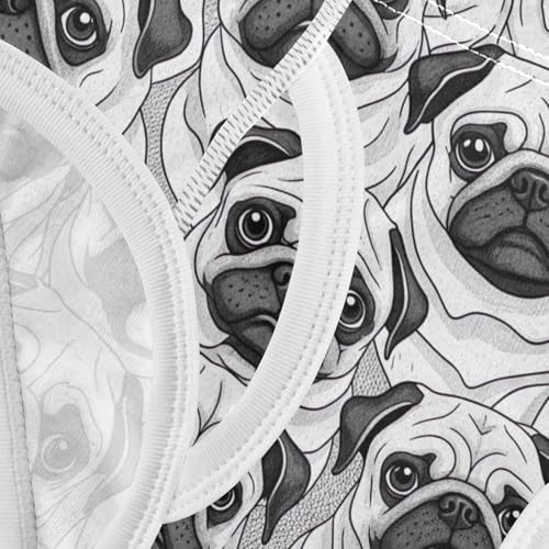 CHIFIGNO Boy Cotton Briefs Breathable Underwear Soft Briefs Underwear for Little Boys, Cute Dogs 5