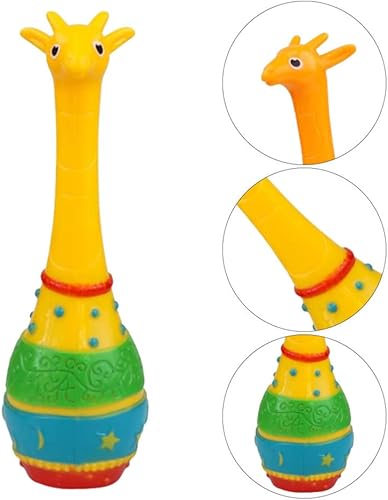 Miniatura 5 de Juguetes Musicales Martillo de arena de plástico Maracas Juguetes Dibujos animados Jirafa Mexicana Maracas Juguete Niños Instrumento Musical Fiesta