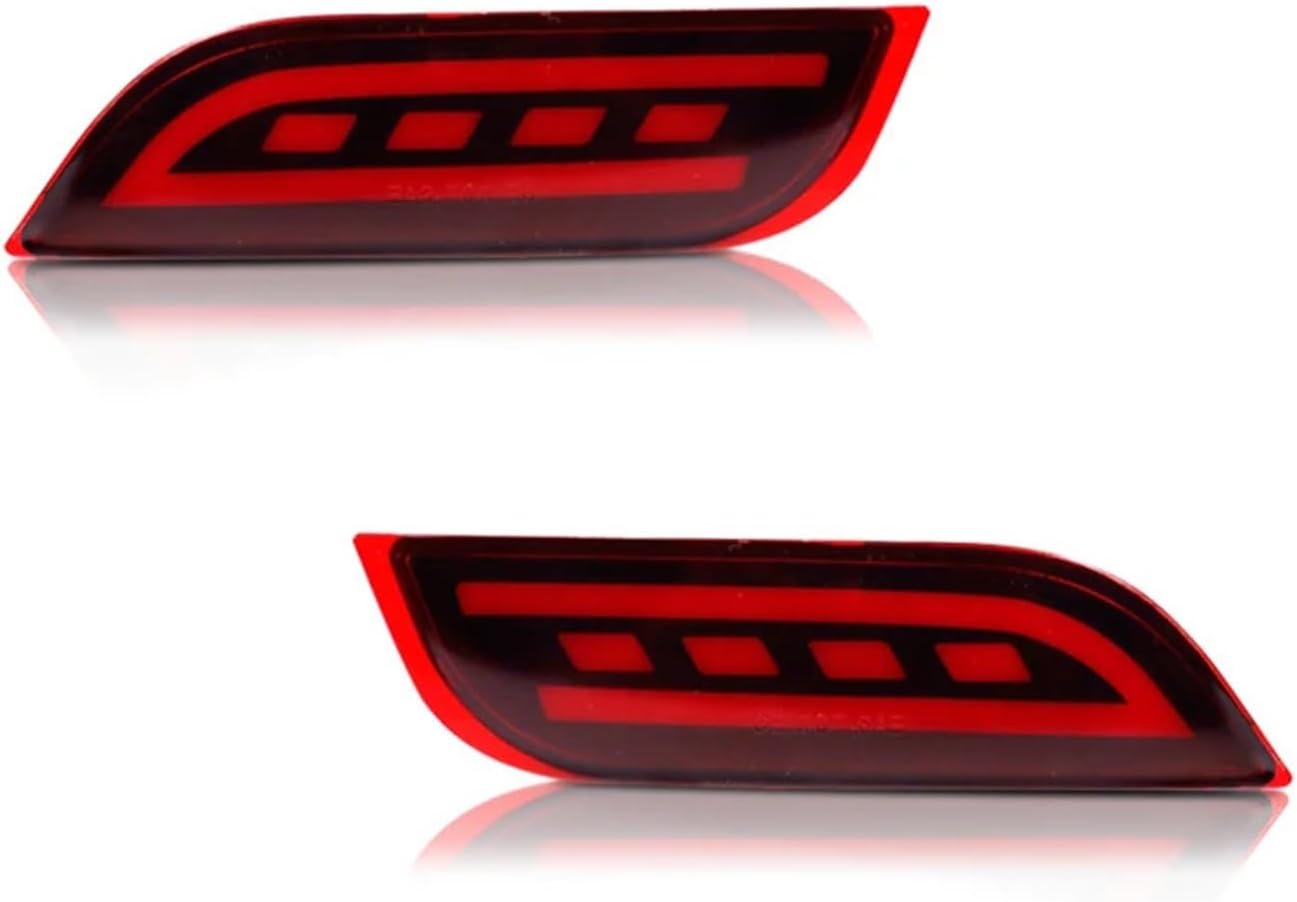 2 個、スバル インプレッサ WRX または WRX STi XV Crosstrek LED バンパーリフレクターライト、テール/