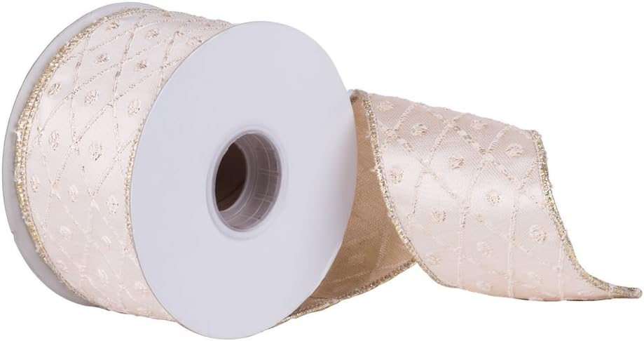 Vickerman Q165982 Ribbon Wired Ribbon