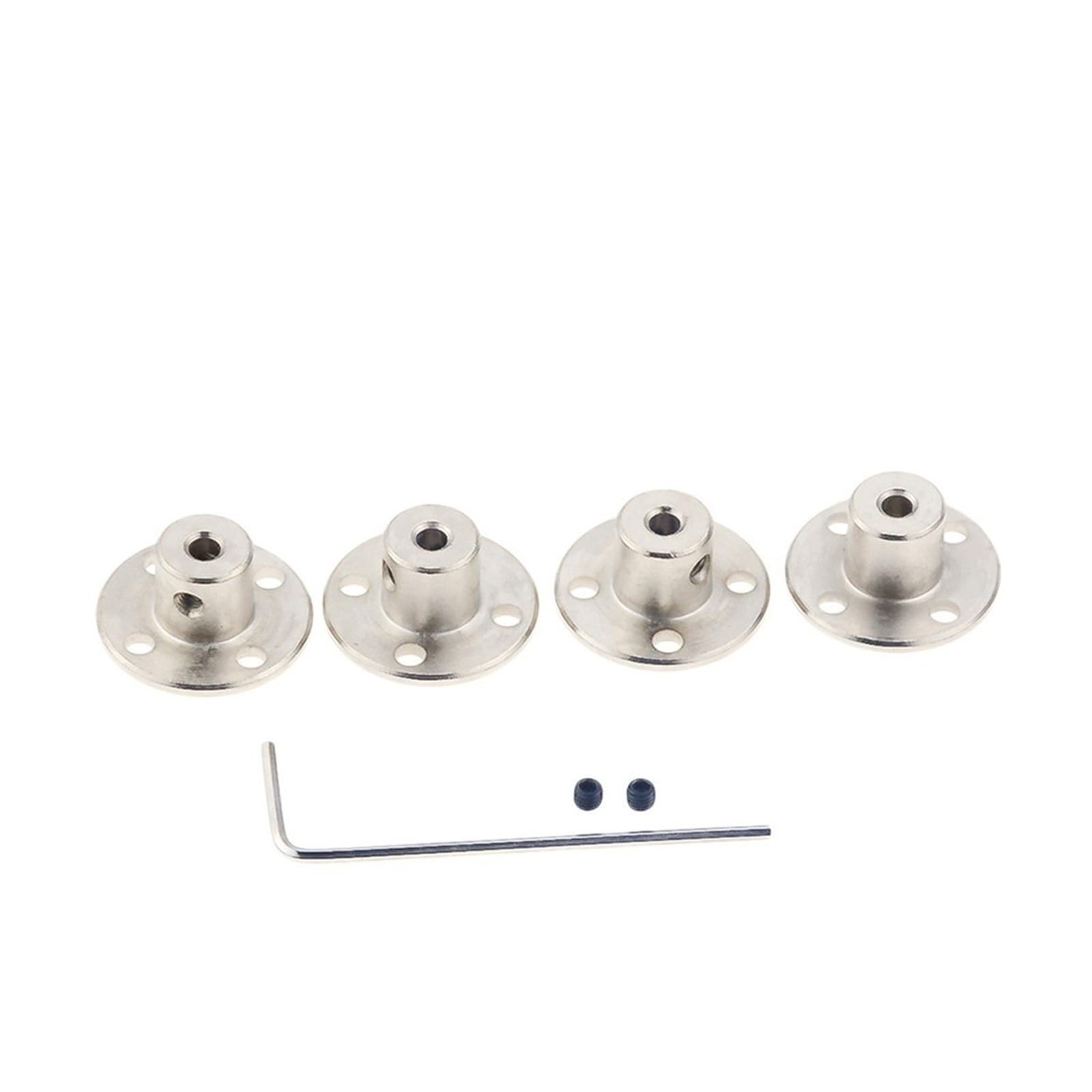 Rigid Flange Coupling 3-14mm Motor Guide Shaft Coupler Connector(3mm)