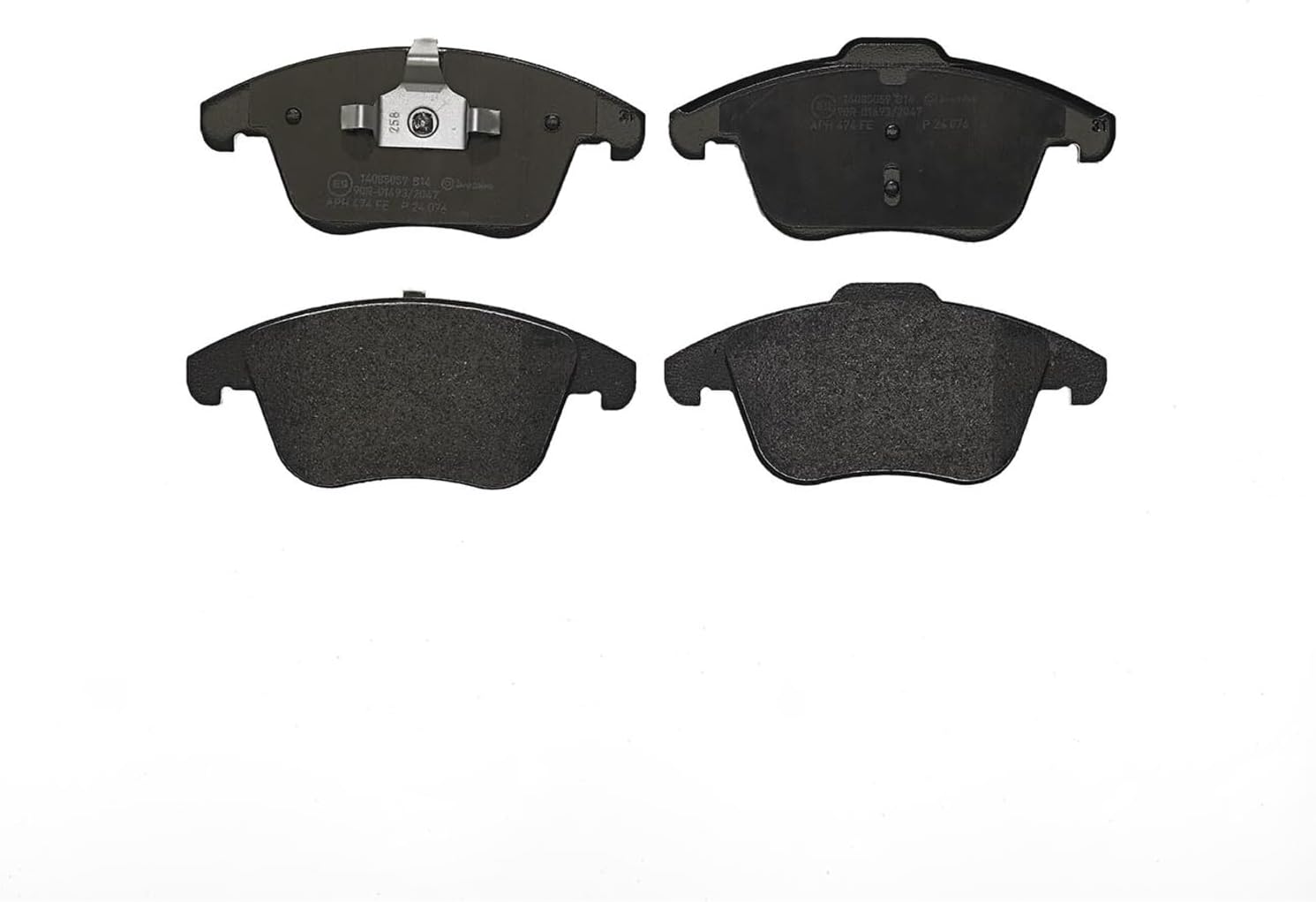 Brembo P24076 Low-Met Front Disc Brake Pad Set FORD/FORD (CHANGAN)/FORD AUSTRALIA/GAC/LAND ROVER/VOLVO/VOLVO (CHANGAN) OE# 1566232