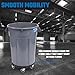 MAGNUM TOOL Trash Can Dolly with Wheels, Heavy Duty Universal Design for 20, 32, 44, & 55 Gallon Trash Cans, Quiet 3” Non-Marking Wheels & Casters for Handling and Rolling Garbage CATC-DG-HD (1-Pack)