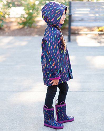 OAKI Toddler and Kids Oakitech Rain Snap Jacket3