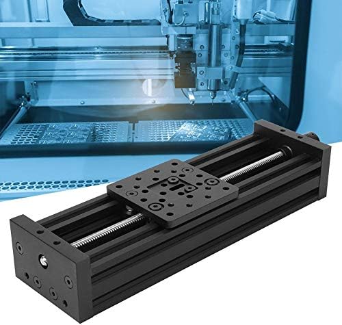 Miniatura 4 de Tabla deslizante de guía lineal de 0.315in de aleación de aluminio CNC lineal, actuador de escenario para impresora 3D máquina de grabado