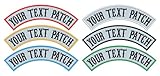 DIYEMB 1pcs Reflective Material Top Patch Custom Embroidered Biker Patches, Personalized Embroidery Rocker Patch Rider Motorcycle Patches for Veterans Vest or Jacket (Reflective Material)
