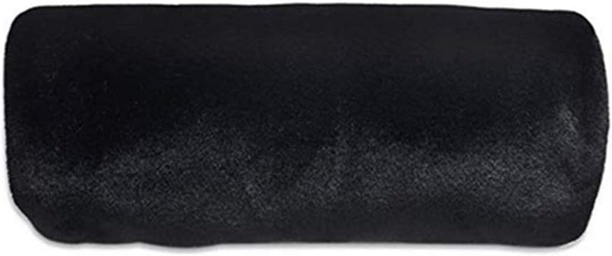Faux Fur Hand Muffs Women Faux Fur Handmuff Hand Warmmers (Black)(Size: about 13.8inch *7.9inch (35cm * 20cm))