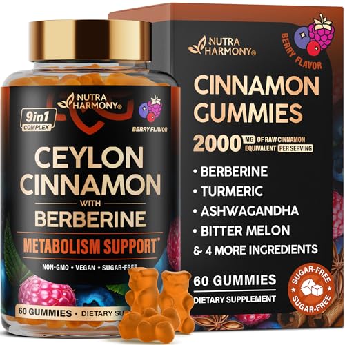 Ceylon Cinnamon Gummies 2000 mg - Berberine