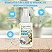 Grandma's Secret Wrinkle Remover - Wrinkle Release Spray, Odor Eliminator, and Fabric Refresher Spray - Chlorine and Bleach Free - 16 oz & 3 oz Travel Size Combo