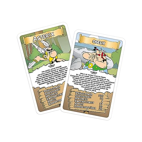 Top Trumps Asterix Kartenspiel für Kinder - Klassisches Lernkartenspiel für Fans von Asterix - 2+ Spieler ab 6+ Jahre - Deutsch – Bild 6