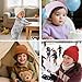 vidsel 100% Cotton Toddler Beanie Hats for Baby Boys Girls Kids Infant Winter Hat Soft Warm Knit Cuffed Caps