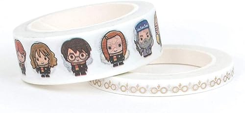 Miniatura 2 de Paper House Productions Harry Potter Chibi - Juego de 2 rollos de cinta washi decorativa para álbumes de recortes y manualidades